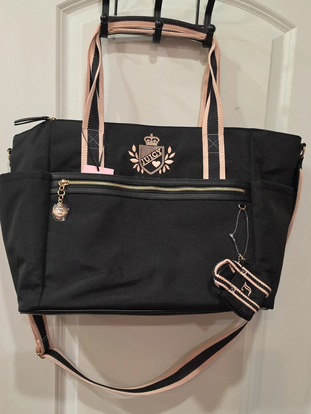 Juicy Couture Juicy Prep School Weekender Bag- Liquorice